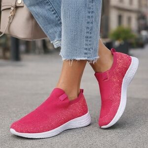 Avia‎ Bright Pink Slip Ons 10W